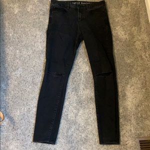 Articles of Society ripped black jeans